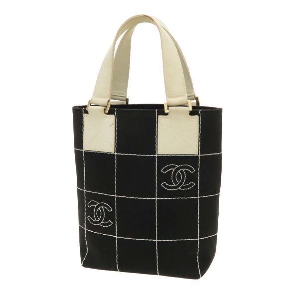 シャネル チョコバー･キャンバスハンド Bランク