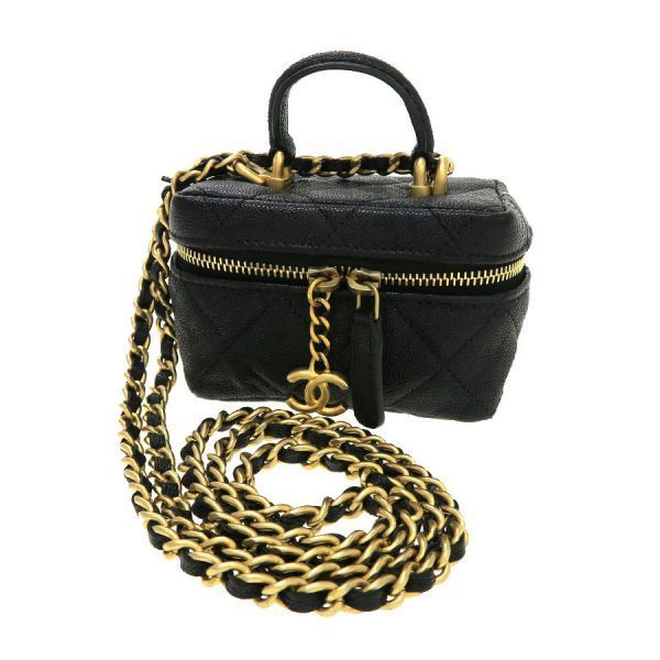 シャネル ミニミニマトラッセ・チェーンバニティ Aランク