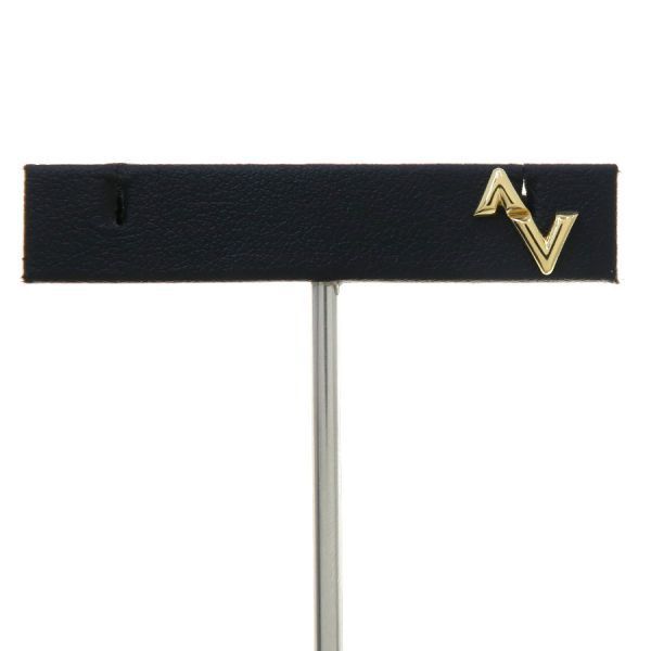 ルイヴィトン LVヴォルトアップサイドダウンピアス シングル 無料ギフトラッピング Aランク