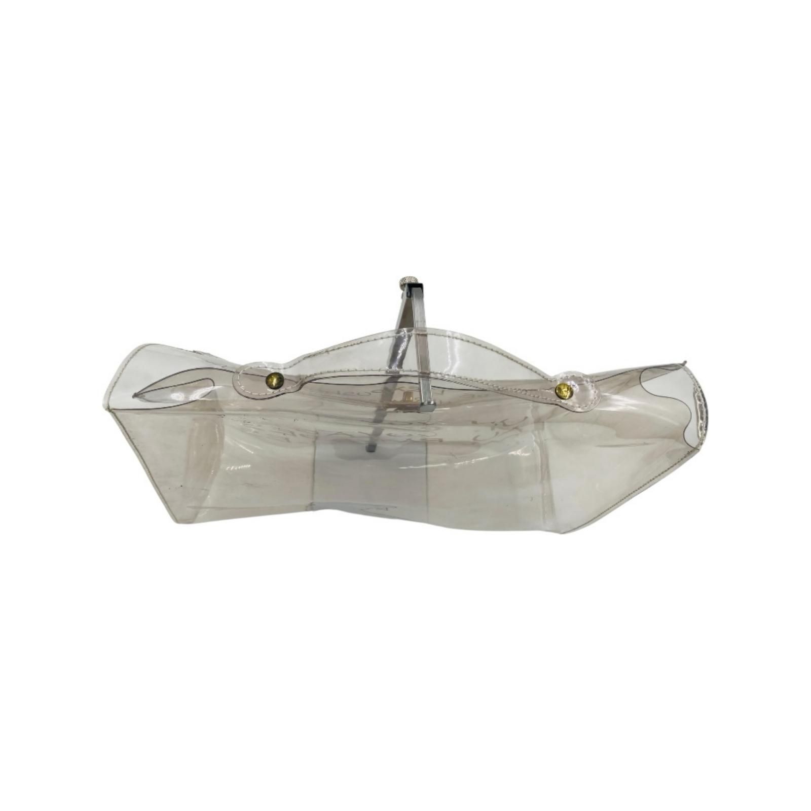 HERMES エルメス ビニールケリー ビジネスバッグ ハンドバック 透明