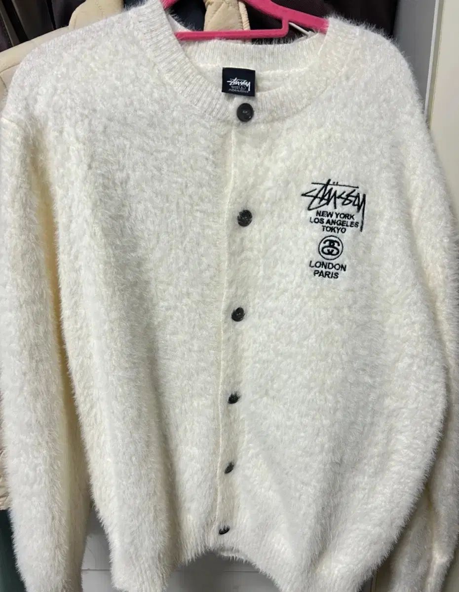 STUSSY アンゴラ カーディガン L MERCADOAVALIA_COM_BR