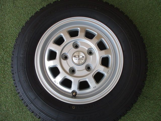 み ヴィセンテ 165 80 R 13 LT スタッドレスタイヤ４本SET タウンエース ライトエース 13インチ装着車