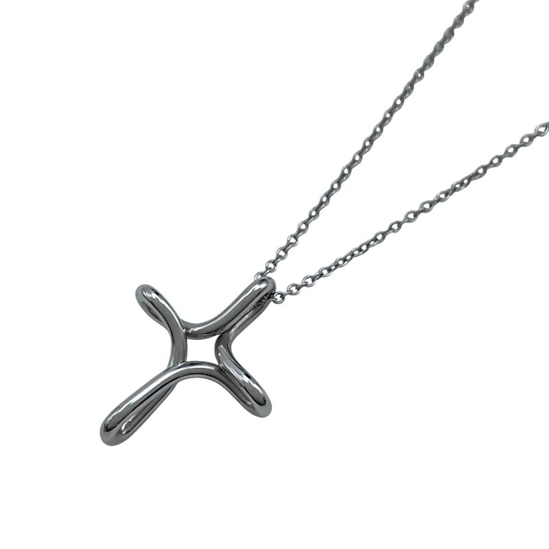 ティファニー TIFFANY&CO インフィニティクロス ネックレス シルバー Pt950 ジュエリー