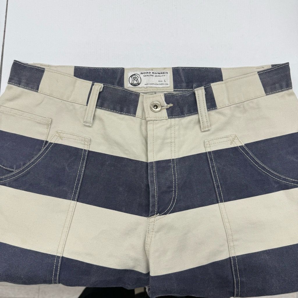 ROAD RUNNER ロードランナー囚人 プリズナー ボーダー ダック パンツ ROAD RUNNER/ロードランナー】の元祖囚人パンツ「Prisoner Pants
