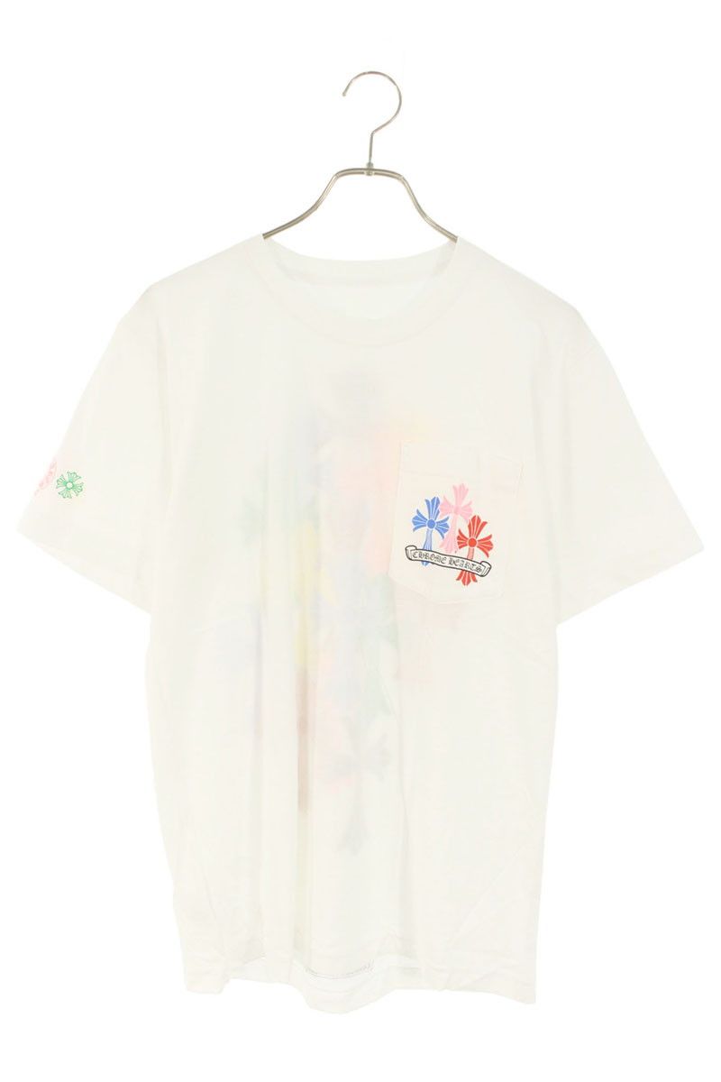 クロムハーツ MLTCOL CEM CRS T-SHRT マルチセメタリークロスプリントTシャツ メンズ M