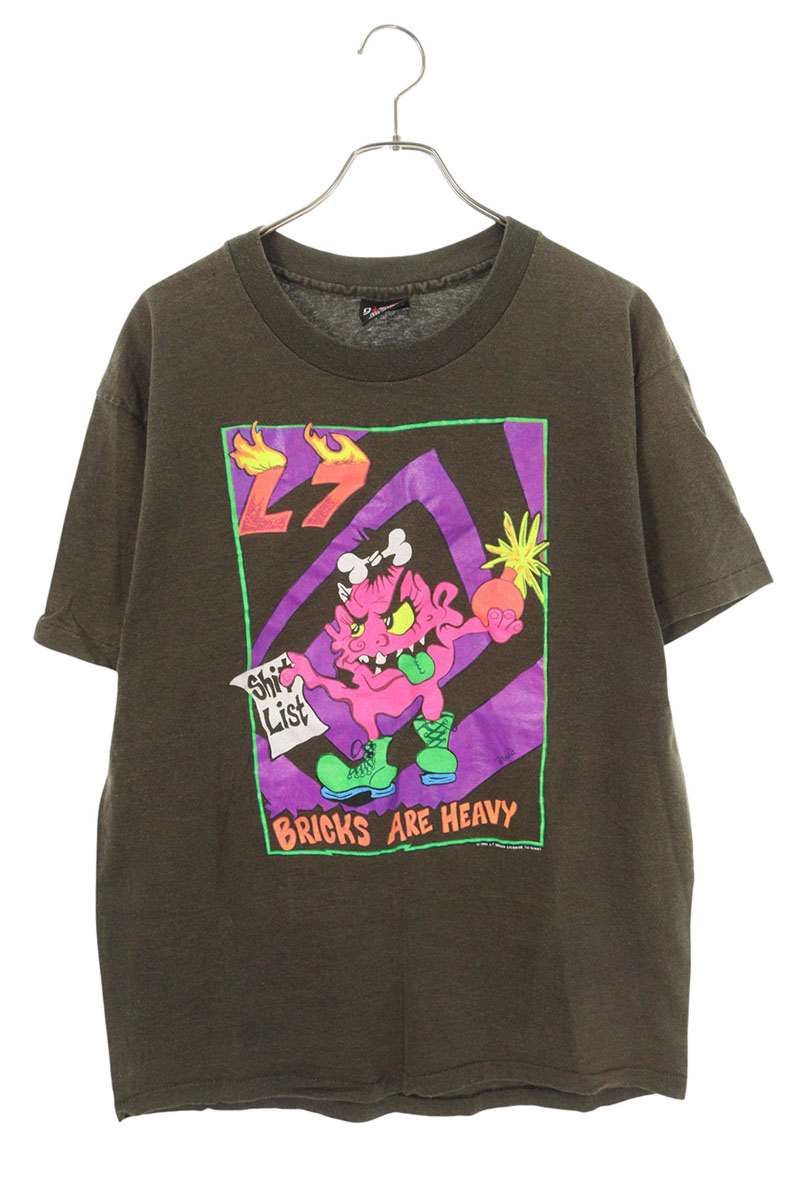 ヴィンテージ L 7 Bricks Are Heavy ヴィンテージプリントTシャツ メンズ XL