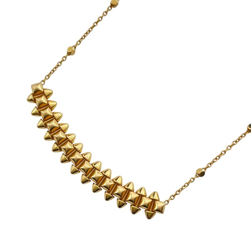 カルティエ Cartier クラッシュドゥカルティエネックレスSM ピンクゴールド Au750 ジュエリー