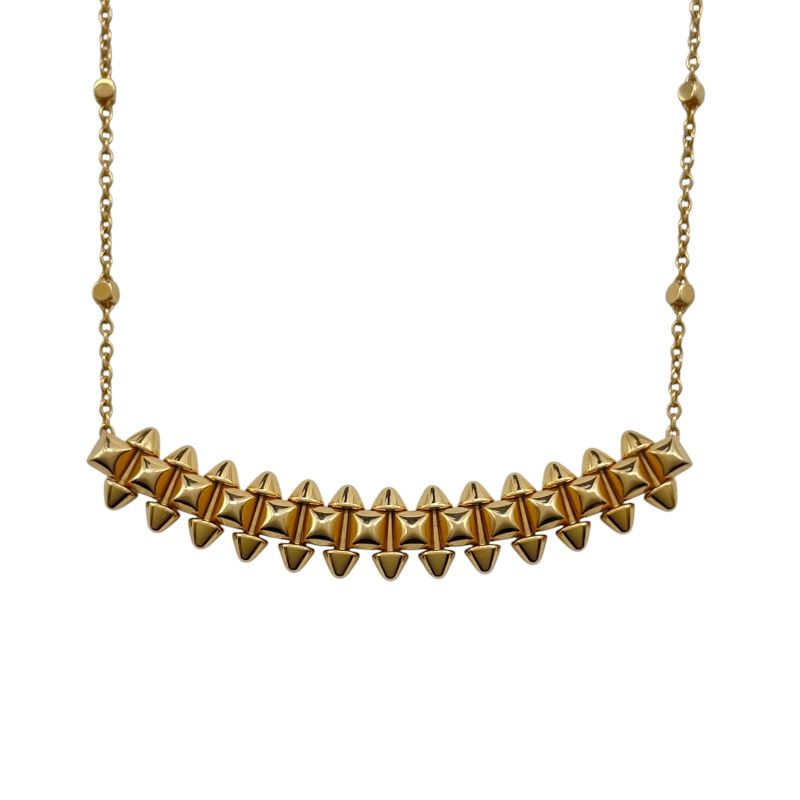 カルティエ Cartier クラッシュドゥカルティエネックレスSM ピンクゴールド Au 750 ジュエリー