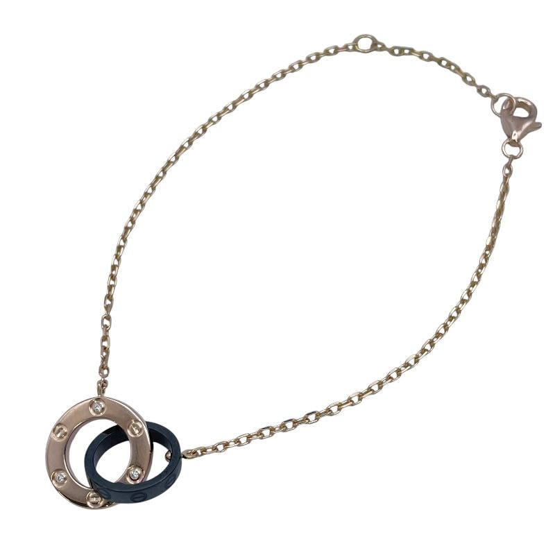 カルティエ Cartier ラブサークルブレスレット ピンクゴールド 750 ジュエリー