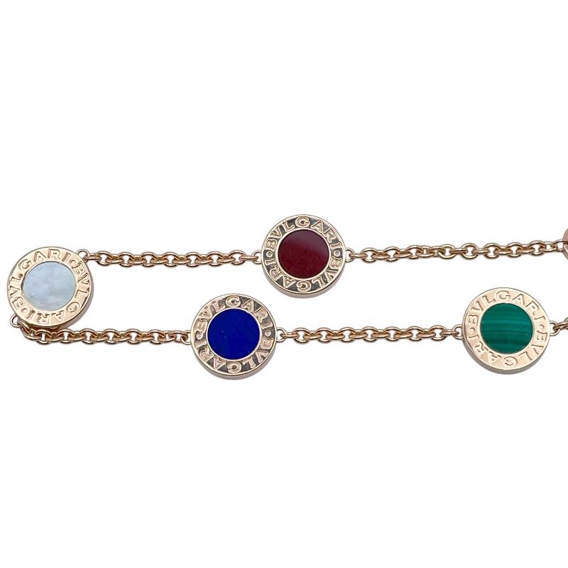 ブルガリ BVLGARI ブルガリブルガリブレス ピンクゴールド Au 750 ジュエリー