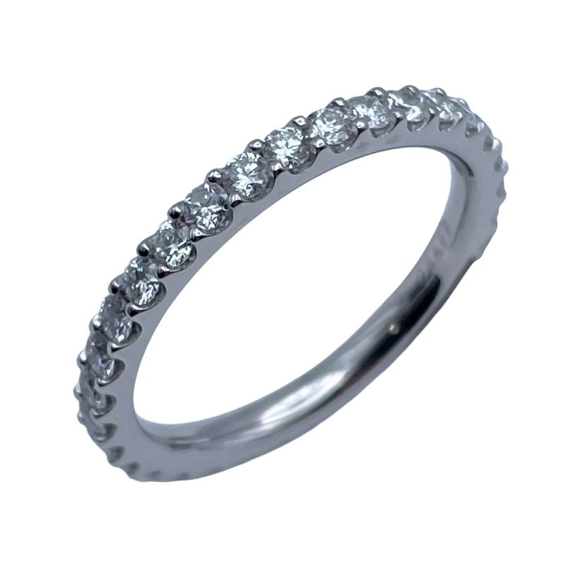 グラフ GRAFF ラウンドダイヤウェディングリング ホワイトゴールド Au750 ジュエリー