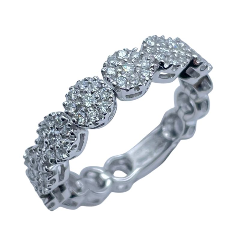 ダミアーニ DAMIANI クリスタルリング ホワイトゴールド 750 ジュエリー