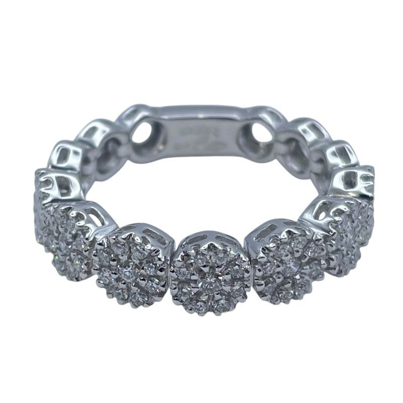 ダミアーニ DAMIANI クリスタルリング ホワイトゴールド 750 ジュエリー