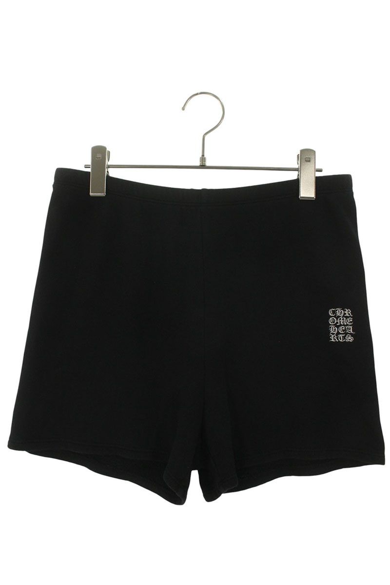 クロムハーツ Y NOT ロゴ刺繍ハーフパンツ メンズ S