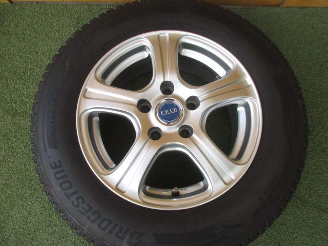 み フェイド 175 80 R 15 スタッドレスタイヤ４本SET パジェロミニ テリオスキッド