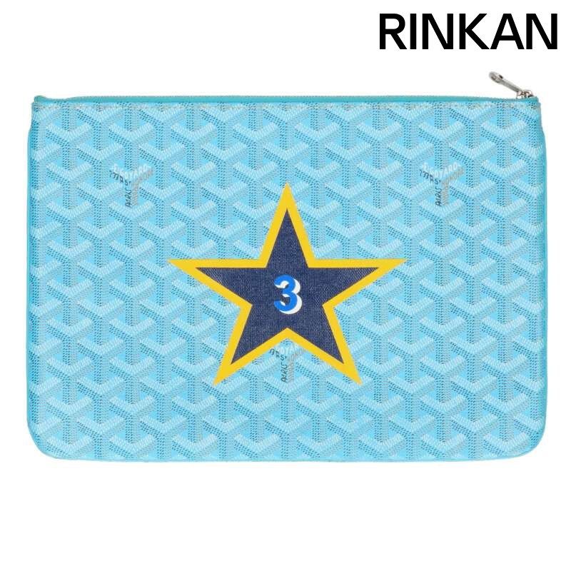 ゴヤール セナMM PVCレザークラッチバッグ メンズ MM