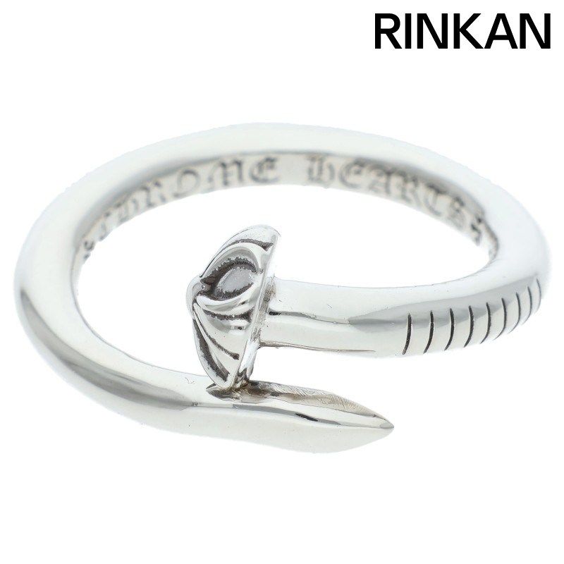 クロムハーツ NAIL CRSBALL ネイルクロスボール シルバーリング メンズ 19.5号