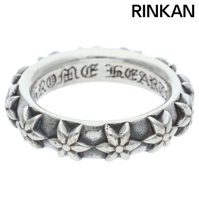 クロムハーツ STAR BAND スターバンド シルバーリング メンズ 21号