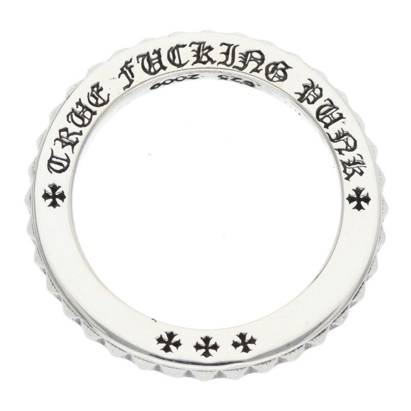 クロムハーツ TFP PNK JVI トゥルーファッキンパンク ジュビパンク シルバーリング メンズ 12 5号