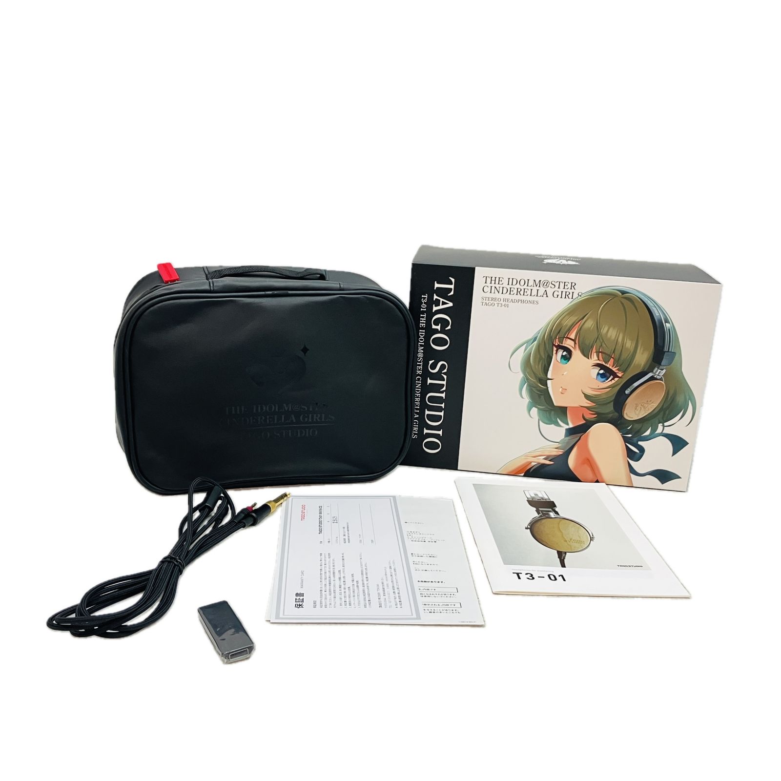 THE TAGO T3-01 コラボ ヘッドホン デレマス オーディオ 良好 C10602231