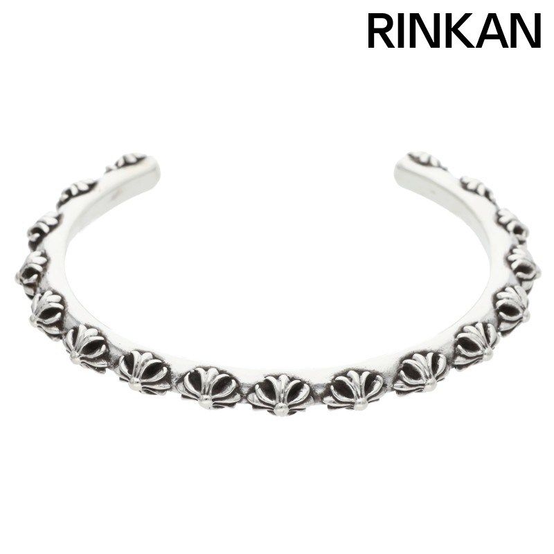 クロムハーツ BANGLE CROSS クロスバンド シルバーバングル メンズ