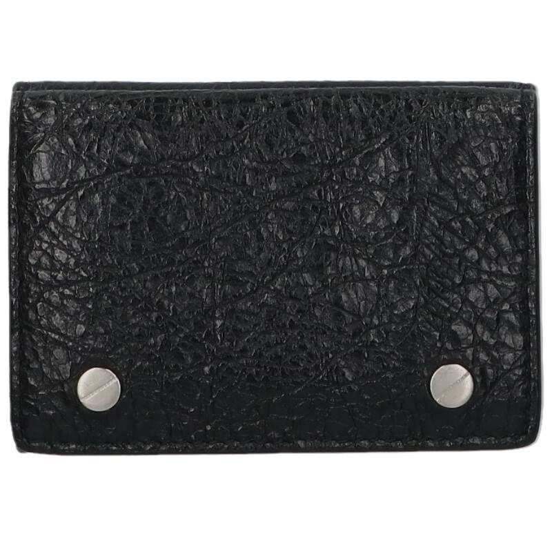 バレンシアガ 459069 三つ折りレザー財布 メンズ