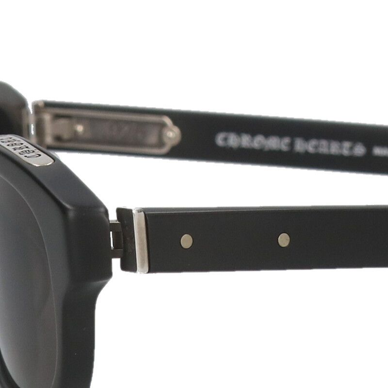 クロムハーツ LOWRIDER セルフレームサングラス メンズ 52□21 クロム  