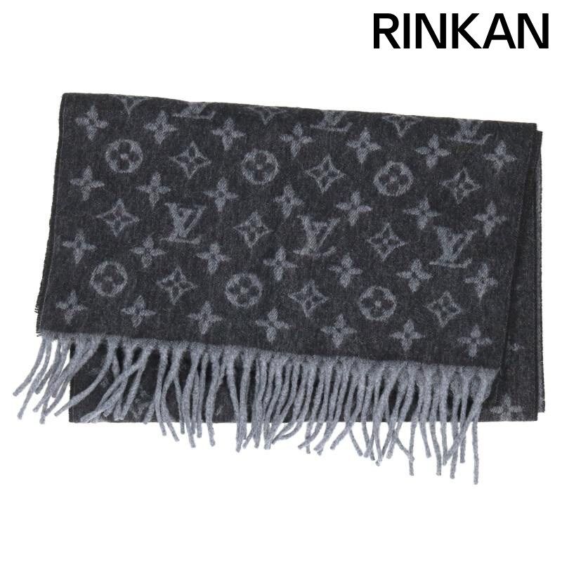 ルイヴィトン M71607 エシャルプ モノグラム モノグラムグラディエントカシミヤ混マフラー メンズ