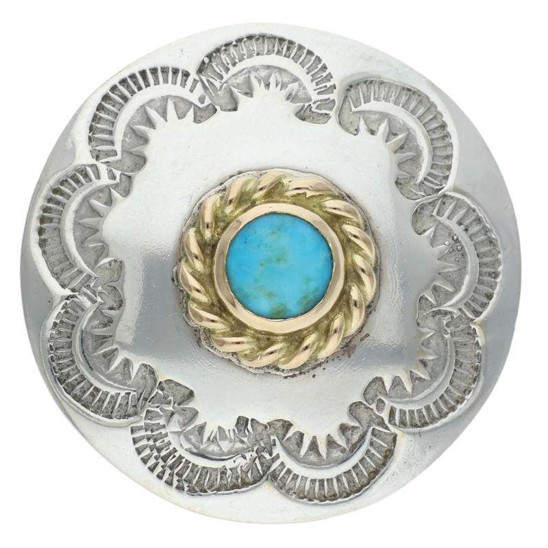 ゴローズ 金縄ターコイズ付きスタンプ