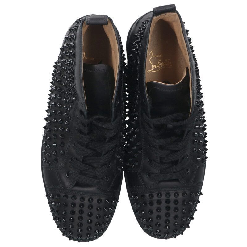 「専用ケイジ様」 ルブタン　スタッズ付きレッドスニーカー 中古・古着通販】Christian Louboutin (クリスチャン・ルブタン