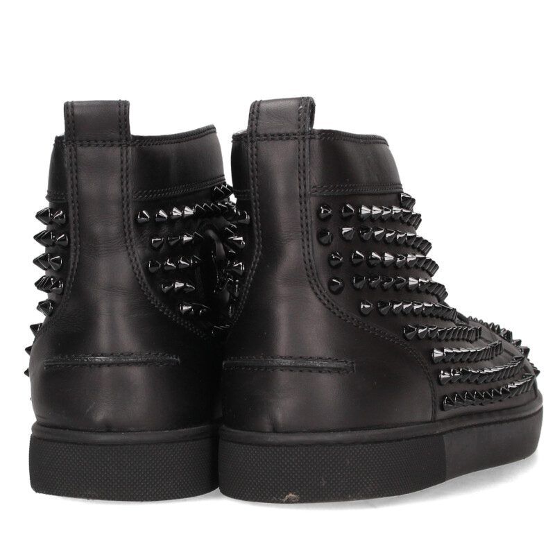 クリスチャンルブタン Louis Spikes スタッズ装飾ハイカットスニーカー
