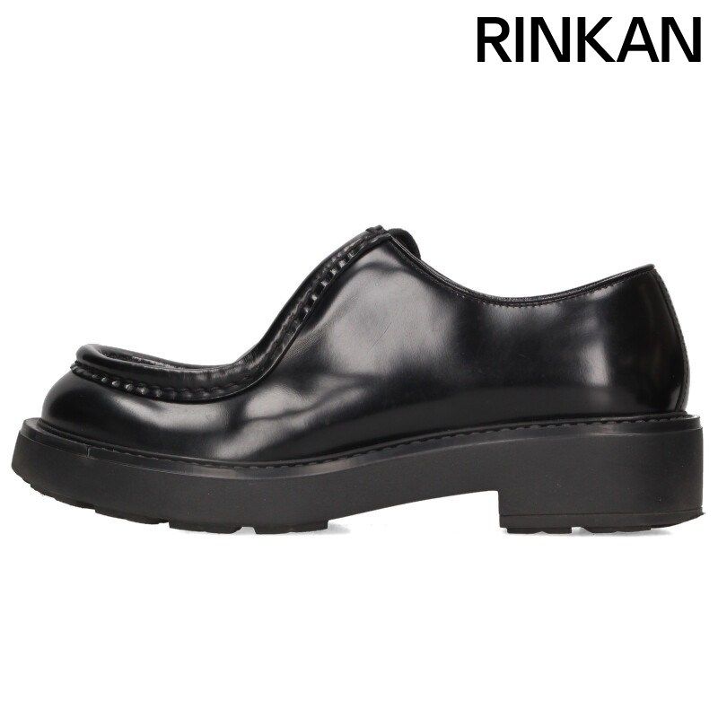 プラダ 2EG419 ダイアパソン オペークブラッシュドレザースニーカー