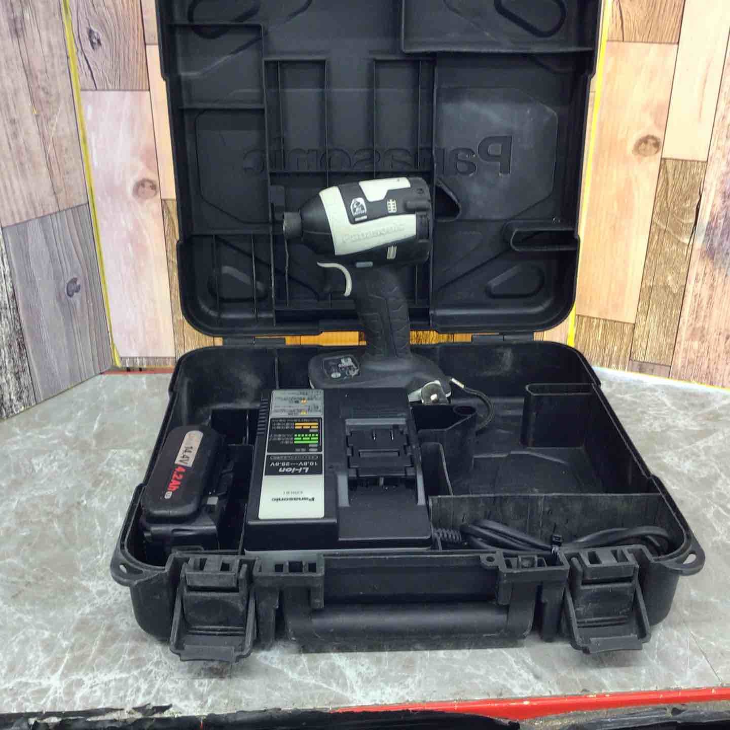 品 パナソニック Panasonic 14.4V コードレスインパクトドライバー EZ75A7LS2F-H 八潮店