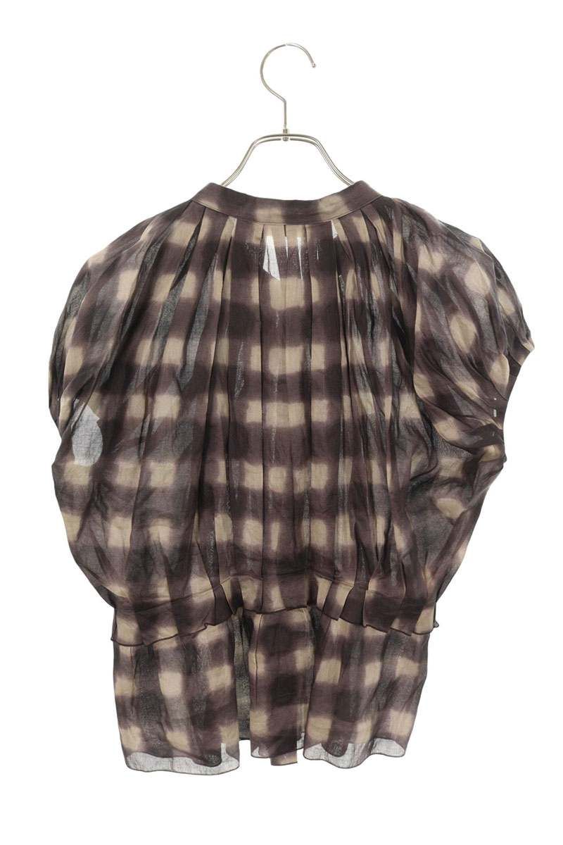 タイダイ柄ノースリーブシャツ