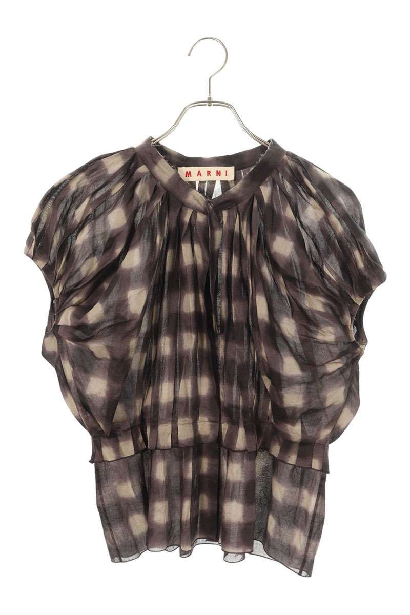 マルニ タイダイ柄ノースリーブシャツ レディース 38