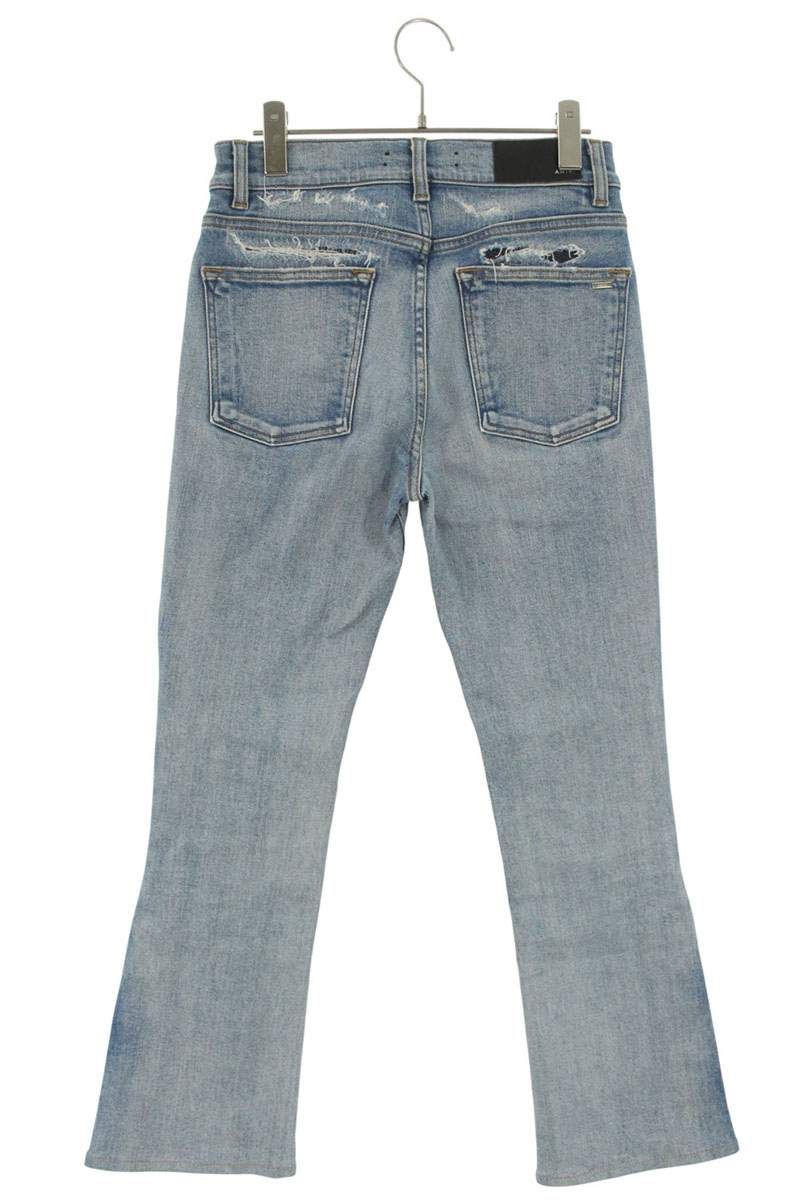  アミリ クラッシュリペア加工 フ デニムパンツ レディース 25インチ その他 パンツ