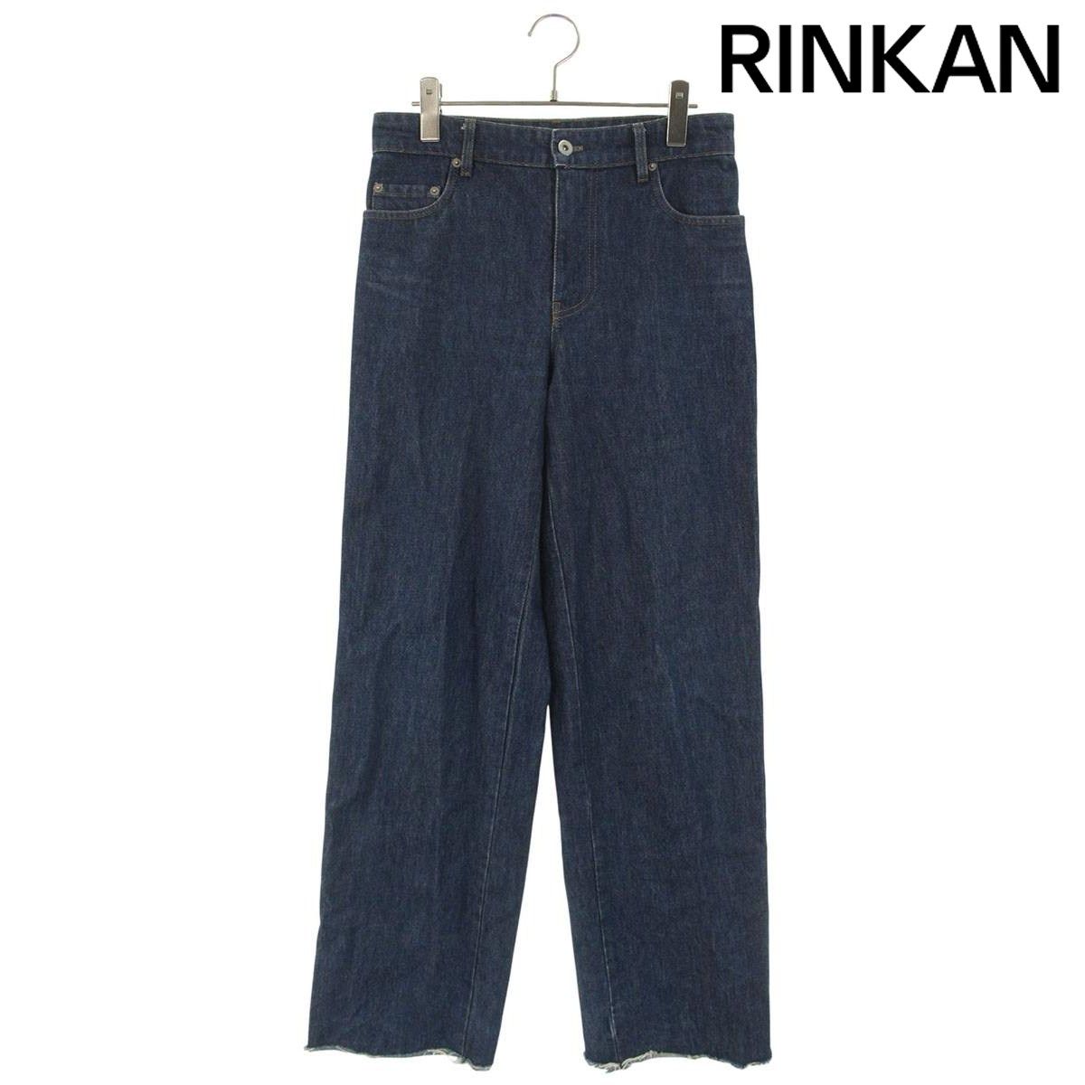 信頼 ミュウミュウ GWP435 5 Pocket Denim Jeans ポケットロゴカットオフデニムパンツ レディース 25 多面的な