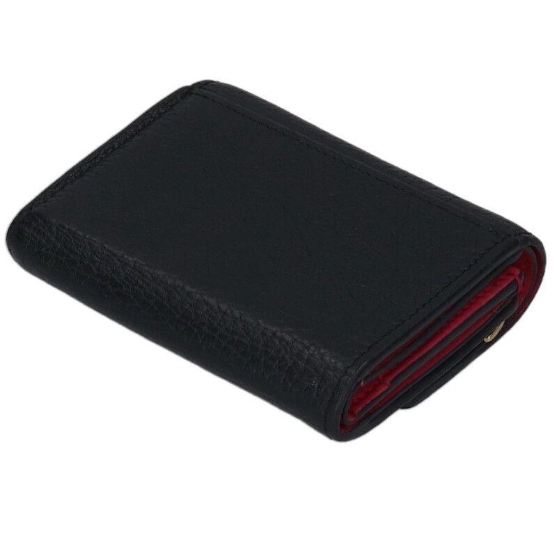 カプシーヌXS LVロゴレザーコンパクト3つ折り財布