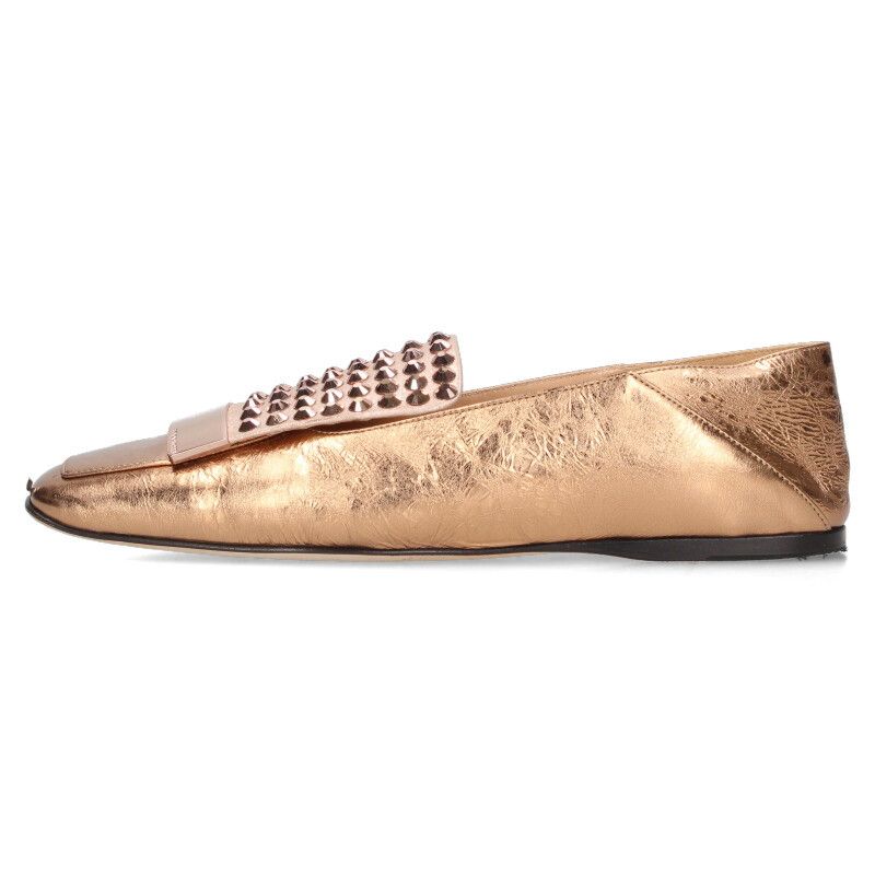 セルジオロッシ SR 1 ワインストーン装飾ローファーパンプス レディース 38