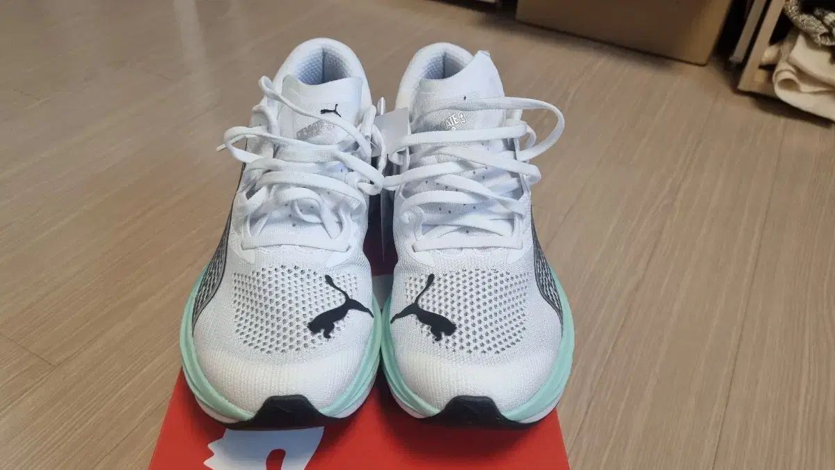 270mm プーマ ディビエイト ニトロ 3 ワイド ランニングシューズ