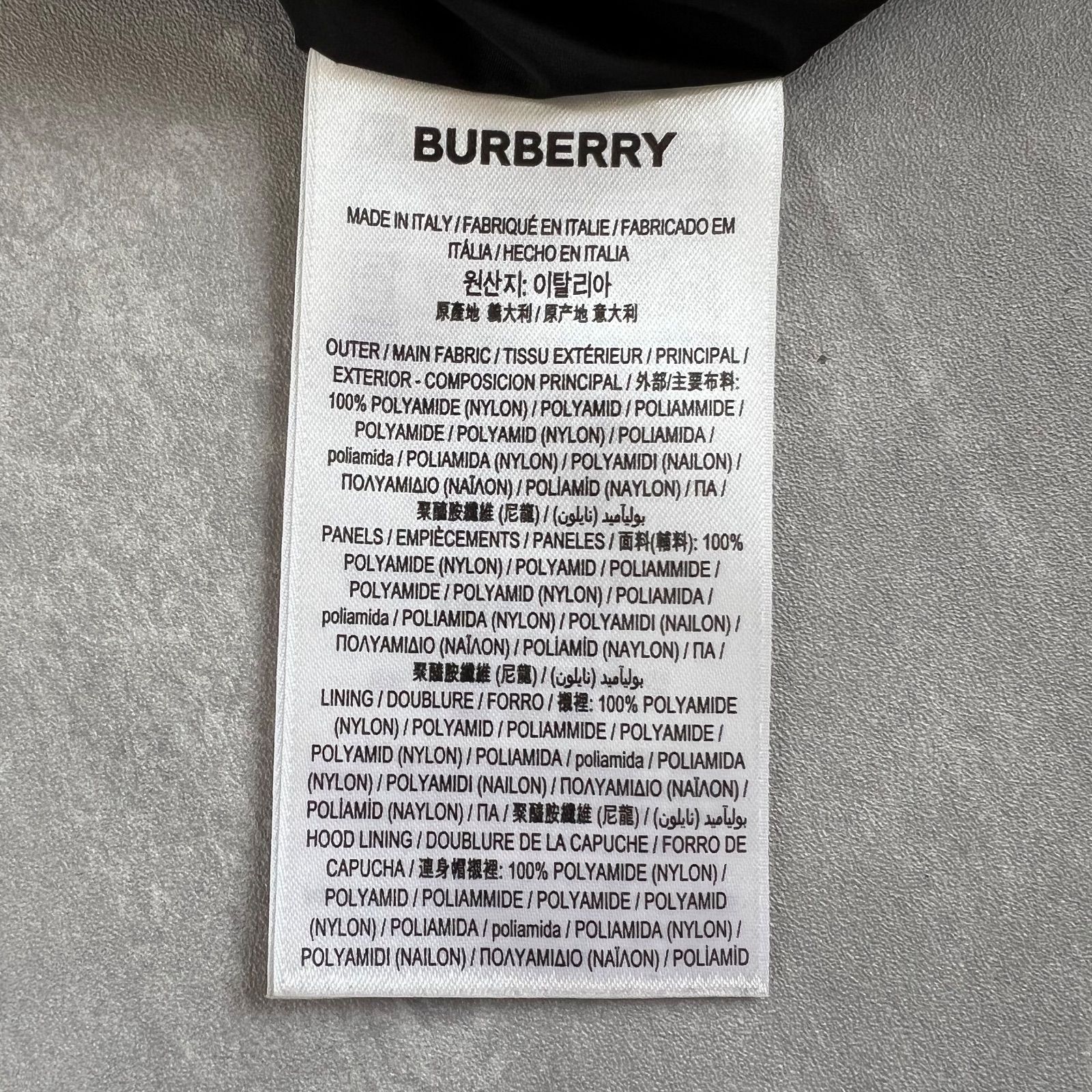 BURBERRY バーバリー 現行品 中綿入り ミドルレングス フローラル 