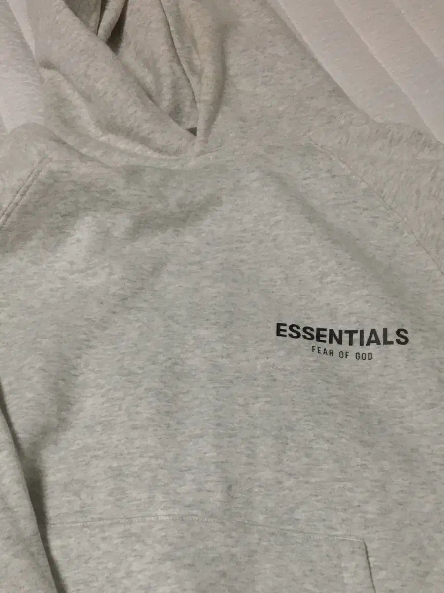 エッセンシャルズ フーディー Tシャツ オートミール s