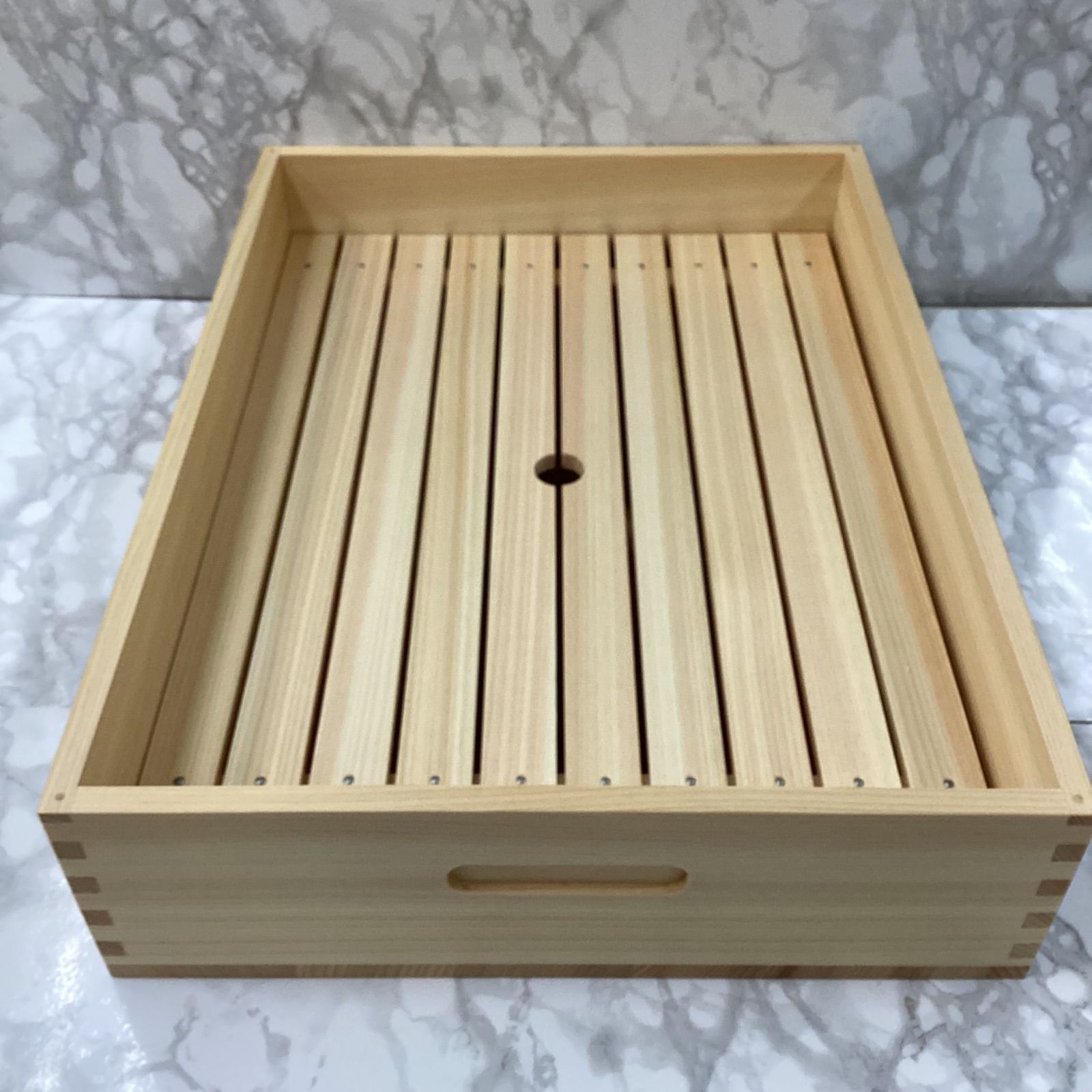 寿司 ネタ箱 寿司 鮨 屋さんの木製 檜 ネタ箱 ネタケース - よろず 
