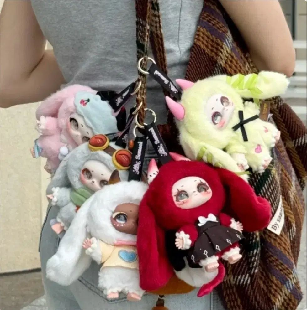 チュール麻マリ 第一世代 キーホルダー フルセット