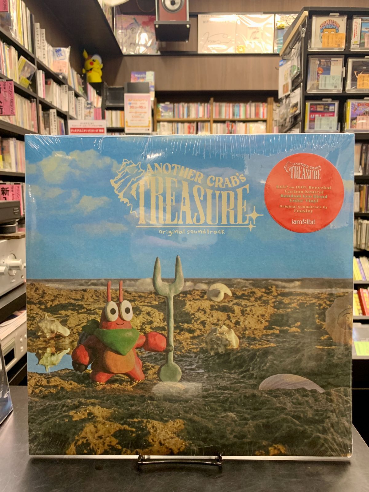 レコード2枚組 色はランダム封入 アナザー クラブズ トレジャー サウンドトラック ANOTHER CRAB S TREASURE ORIGINAL SOUNDTRACK フェイズリー