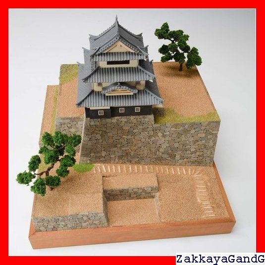 ウッディジョー 1 150 丸亀城 木製模型 組み立てキット 264