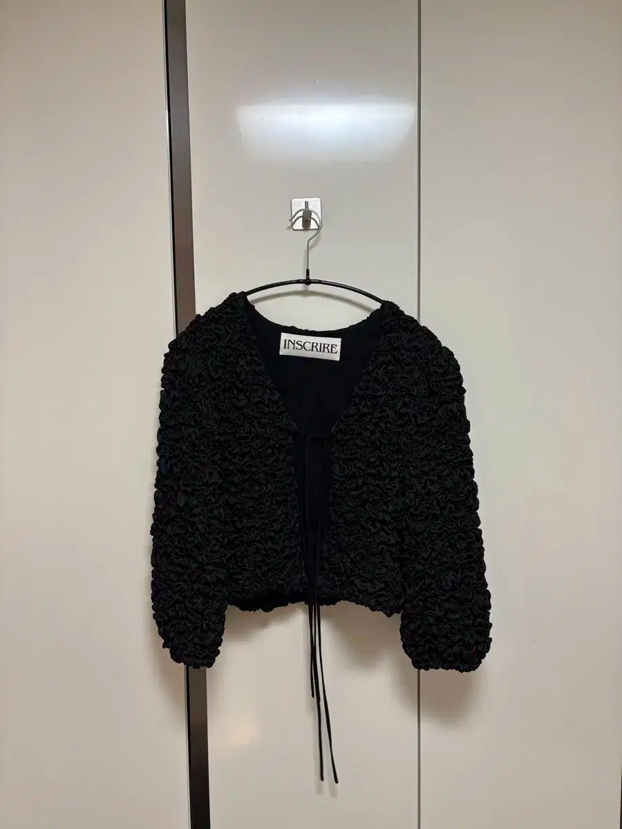 エクリュ inscrire インスクリア シャーリング アウター カーディガン
