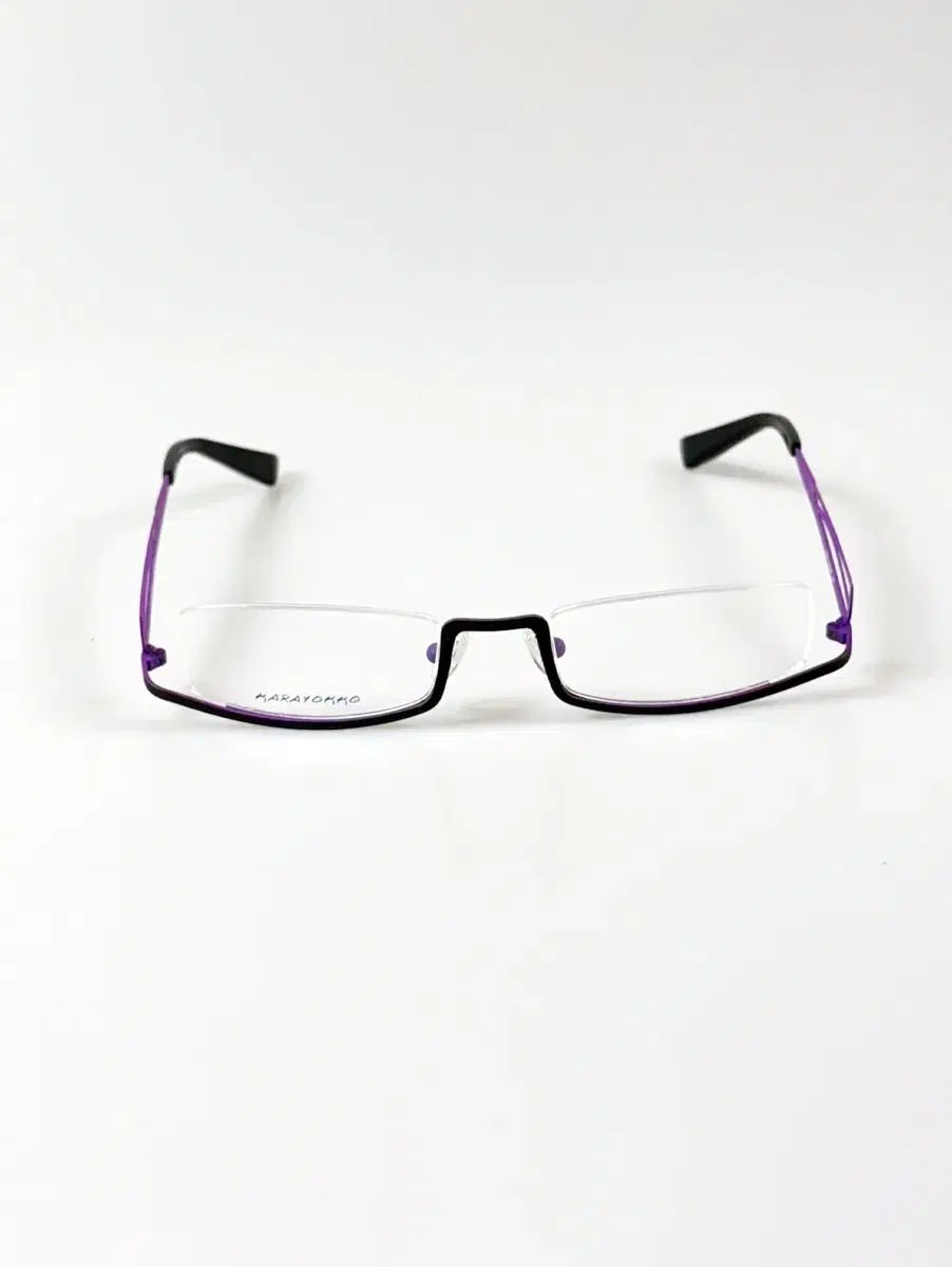 90 s KARAYOKKO ワイド Starship Square スタシ アンダーリム ヴィンテージ メガネ