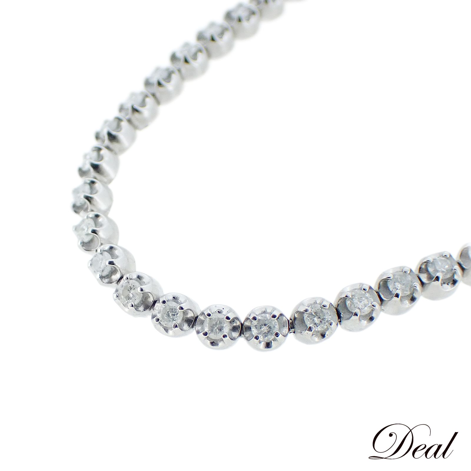 テニス ダイヤ ブレス 2.0ct pt850 レディースブレスレット