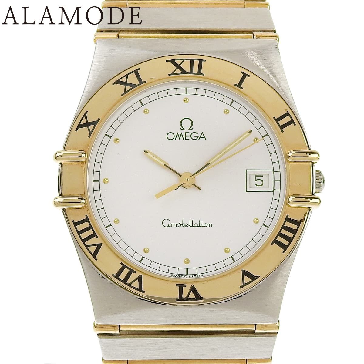 オメガ コンステレーション YG SS クオーツ メンズ 41100079144 アラモード